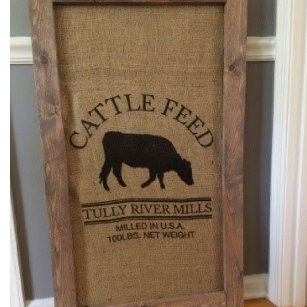Vintage 1940’s Poultry Feed Burlap Sack - Picture 9 of 14